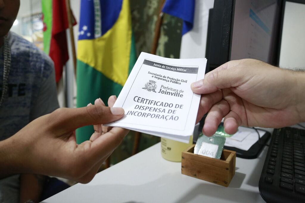 Junta Militar de Joinville recebe vistoria do Posto de Recrutamento e Mobilização do Exército