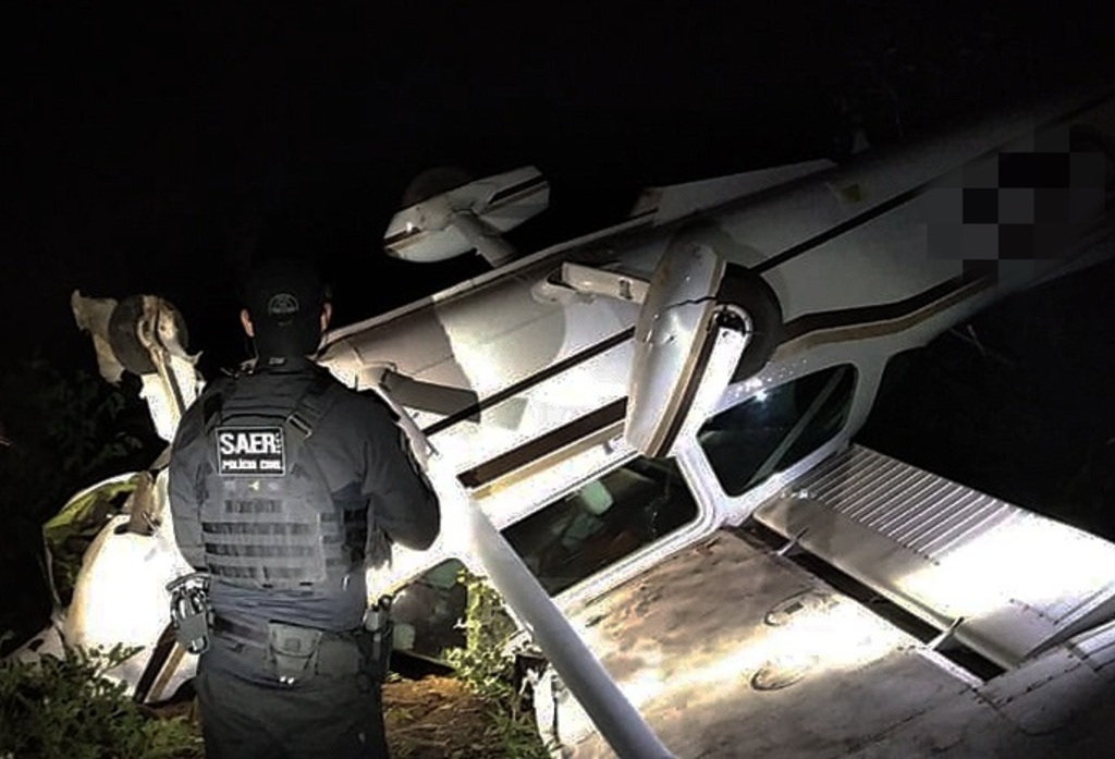 Avião com destino a São Miguel do Oeste faz pouso forçado