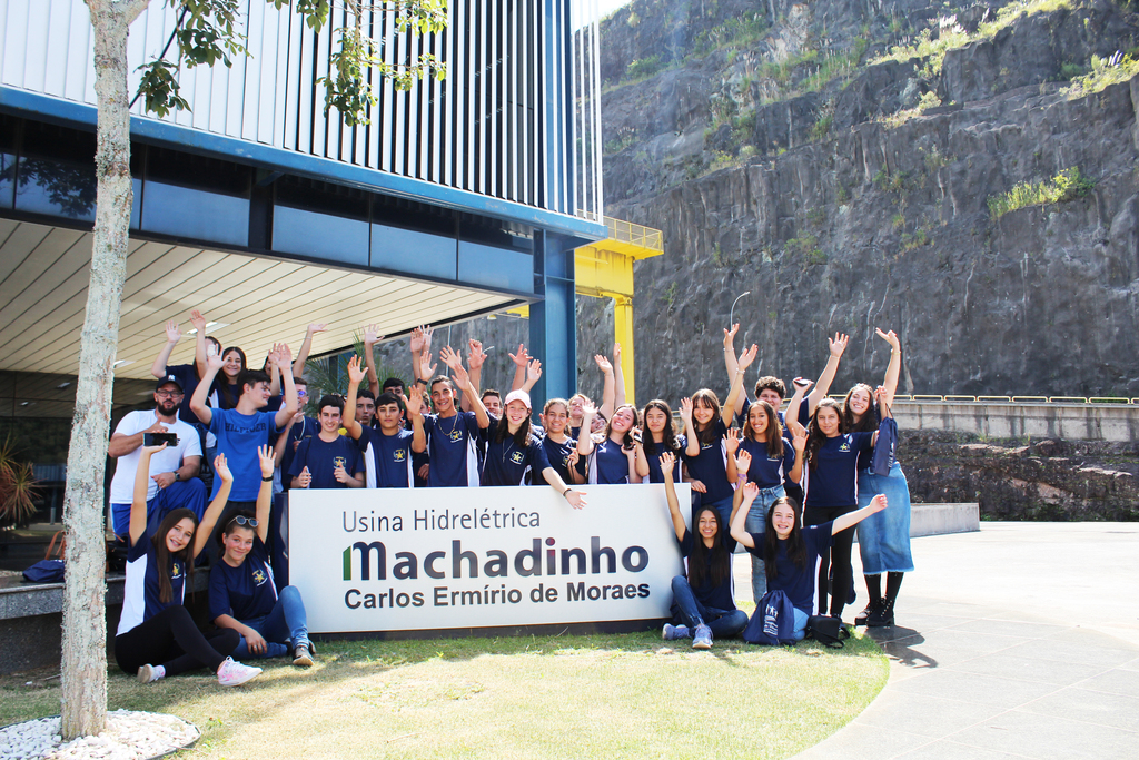 Iniciaram as visitas do 17º Concurso de Redação do Consórcio Machadinho