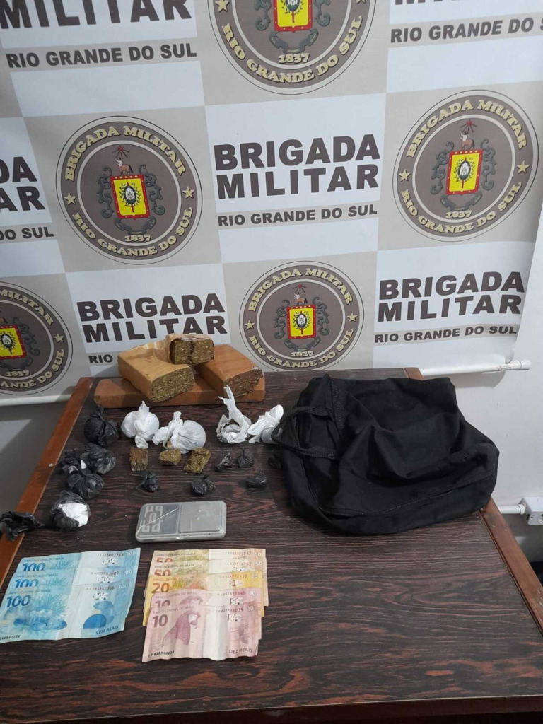 Brigada Militar apreende adolescente por tráfico de entorpecentes em São José do Norte