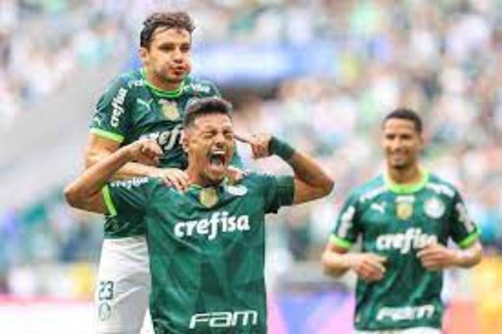 Palmeiras goleia o Água Santa e conquista o bicampeonato do Paulistão