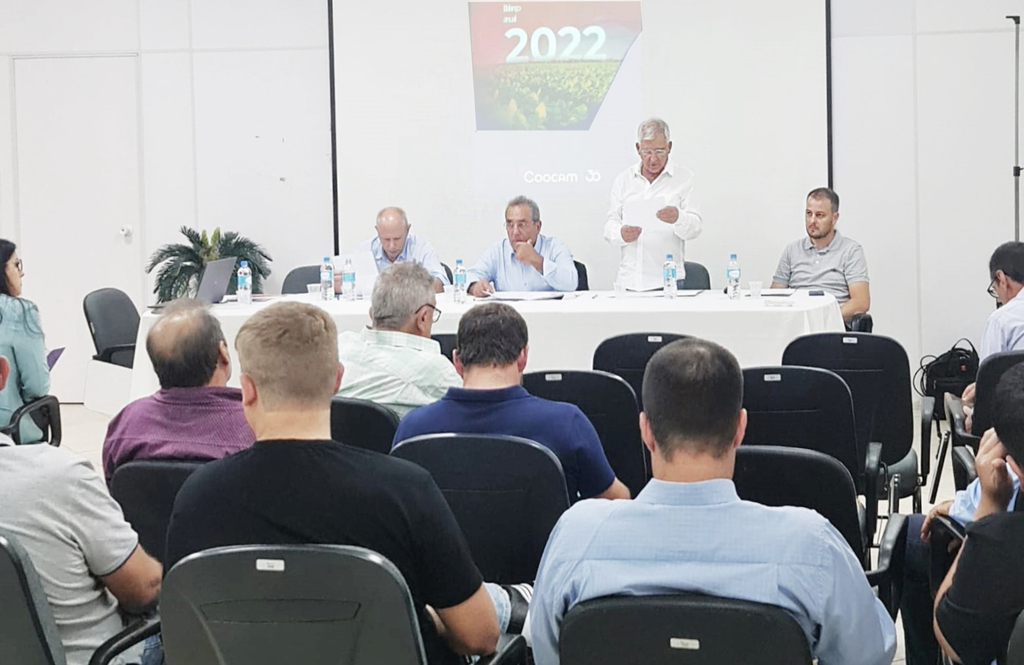 Cooperativa Agropecuária Camponovense (Coocam)
A AGO aconteceu na última quinta-feira, 06
