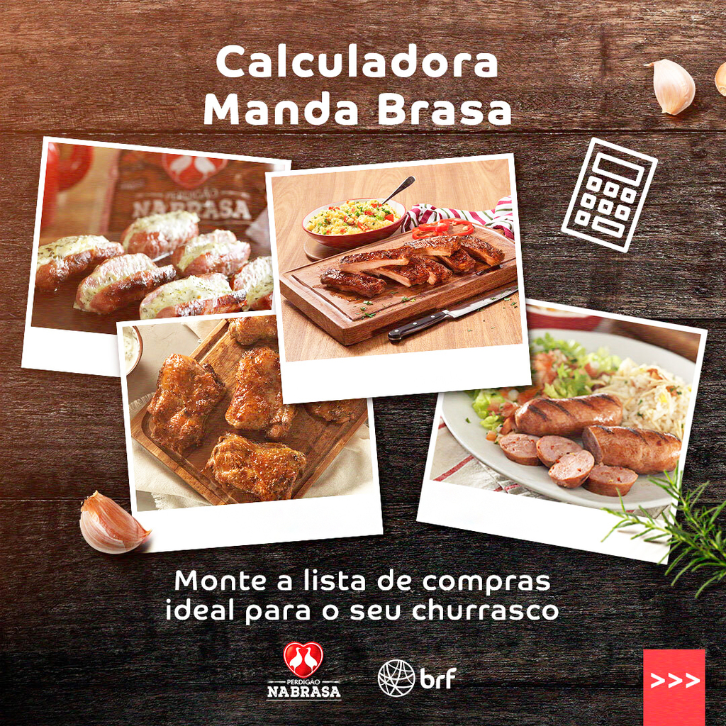 BRF – Calculadora Manda Brasa