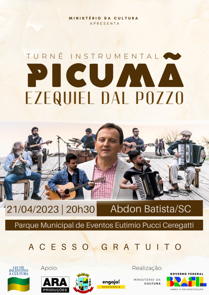 Padre Ezequiel Dal Pozzo apresenta a turnê instrumental Picumã