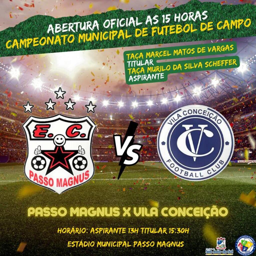 Campeonato Municipal de Futebol de Campo 2022 - Taça Titular! - Prefeitura  de Passo de Torres/SC