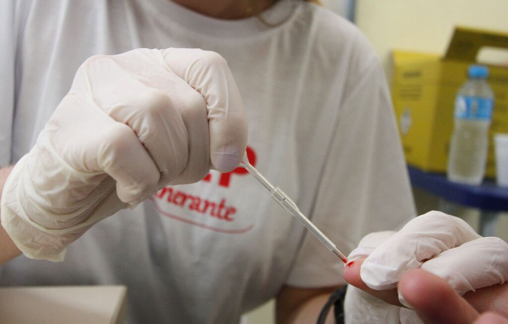 Foto: Carlos Queiroz - DP - PrEP Itinerante realizou testes rápidos para HIV no Campus Anglo da UFPel