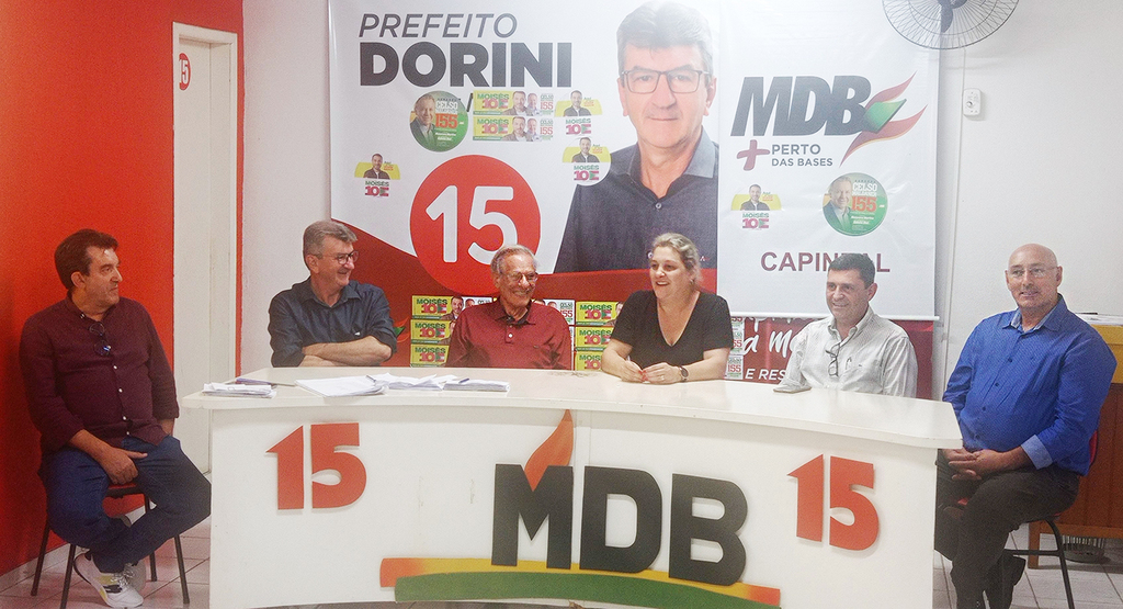 Convenção Municipal
Eleita uma mulher presidente para conduzir o MDB de Capinzal