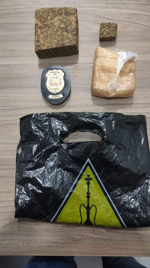POLÍCIA CIVIL PRENDE DOIS HOMENS EM FLAGRANTE POR TRÁFICO DE DROGAS, ASSOCIAÇÃO PARA O TRÁFICO, DIREÇÃO PERIGOSA E DESOBEDIÊNCIA NA CIDADE DE ASCURRA