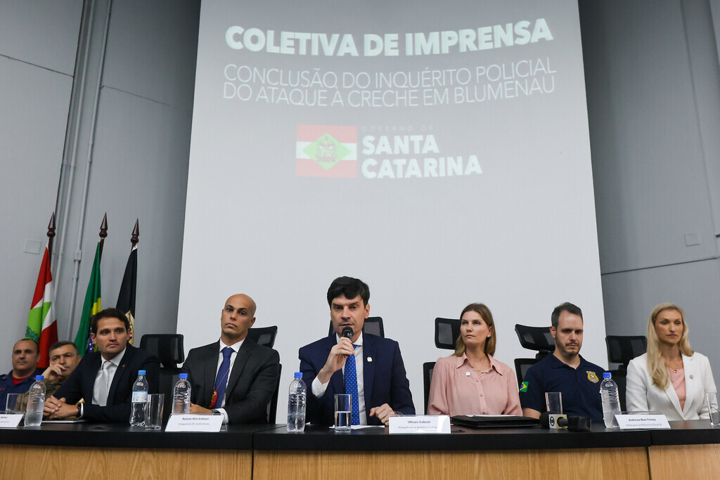 SC: CRIMINOSO AGIU SOZINHO E TINHA A INTENÇÃO DE MATAR UM NÚMERO MAIOR DE CRIANÇAS, APONTA RELATÓRIO DA POLÍCIA CIVIL