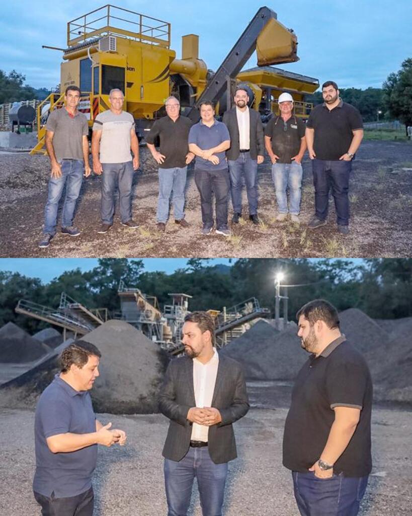 PREFEITO FANICA RECEBE COMITIVA PARA  DISCUTIR A INFRAESTRUTURA DE PRAIA GRANDE