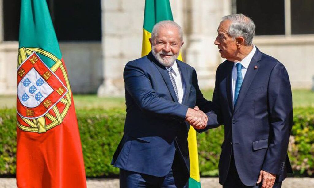 Foto: Ricardo Stuckert/PR - Lula se encontrou com presidente português