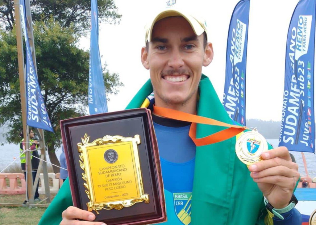 Pelotense conquista a medalha de ouro no Sul-Americano de Remo Sub-23