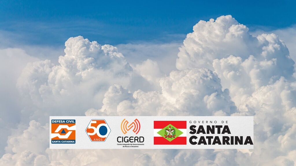 SC: SEMANA COMEÇA COM PANCADAS DE CHUVA EM SANTA CATARINA