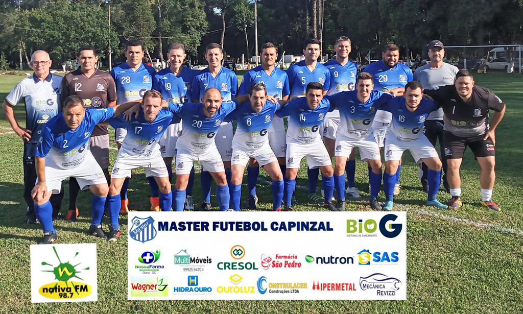 Master Futebol Capinzal além de jogar no RS, no mesmo dia prestigia o Master Arabutã diante do Grêmio de Porto Alegre 