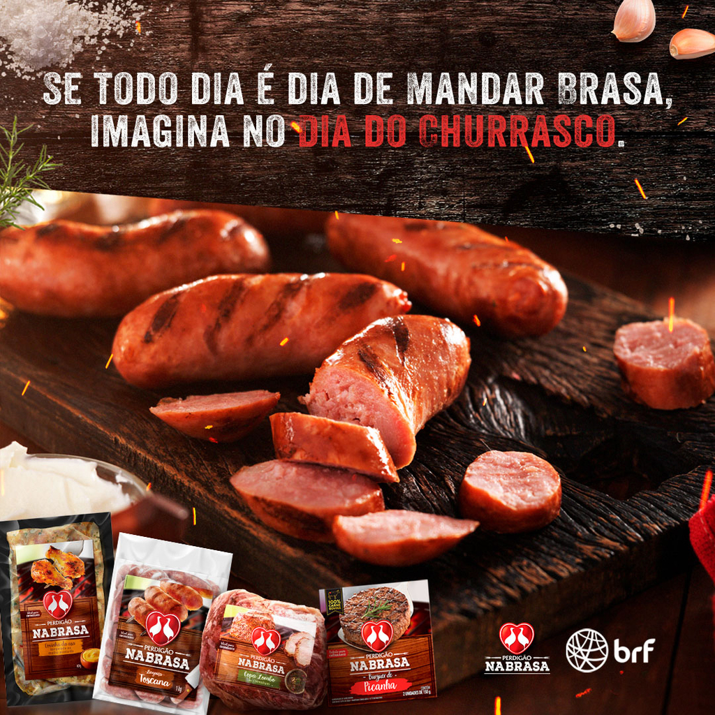 SE TODO DIA É DIA DE MANDAR BRASA, IMAGINA NO DIA DO CHURRASCO