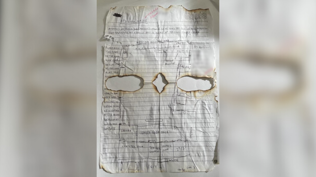 Polícia descobre carta de aluno de 13 anos que planejava ataque armado a escola em Santa Maria