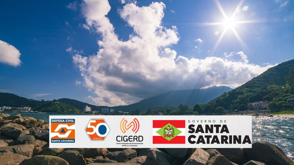 Fim de semana e feriado terá predomínio de sol em Santa Catarina