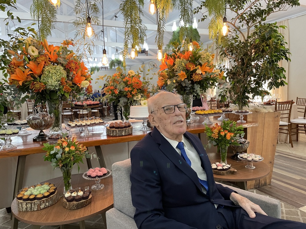 Empresário santa-mariense comemora aniversário de 100 anos
