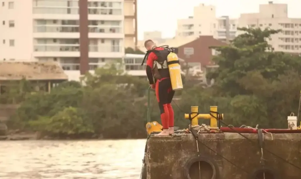 Corpo de homem que tentou cruzar rio a nado após discutir com namorada é encontrado após 9 dias em SC