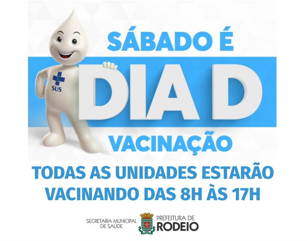 SÁBADO É DIA D DE VACINAÇÃO CONTRA A GRIPE