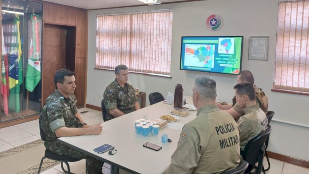 5º CRPM recebe visita de inspeção técnica do Exército Brasileiro