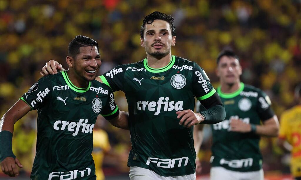 Palmeiras derrotou o Barcelona de Guayaquil (Equador)