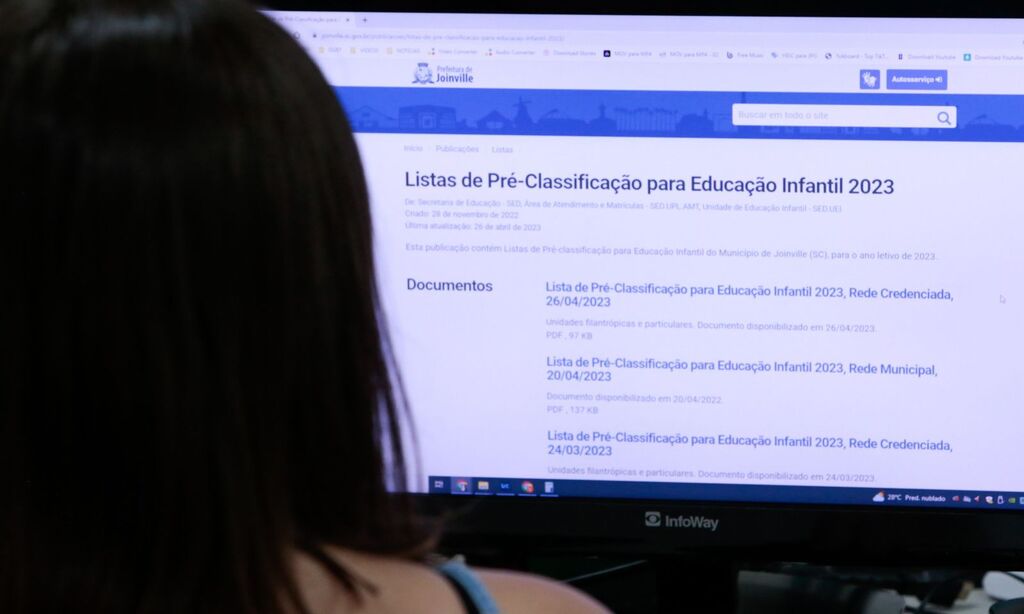 Educação de Joinville altera forma de divulgação de pré-classificados para vagas em CEIs para atender a LGPD