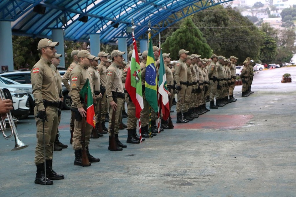 Aniversário da PMSC é comemorado em São Miguel do Oeste