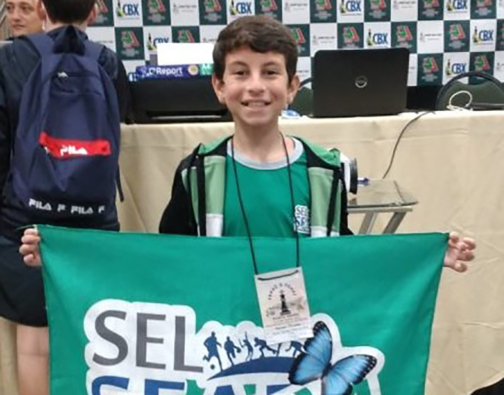 Kauan é campeão brasileiro sub-12