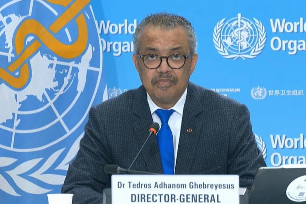 Reprodução - Tedros Adhanom Ghebreyesus é diretor-geral da OMS.