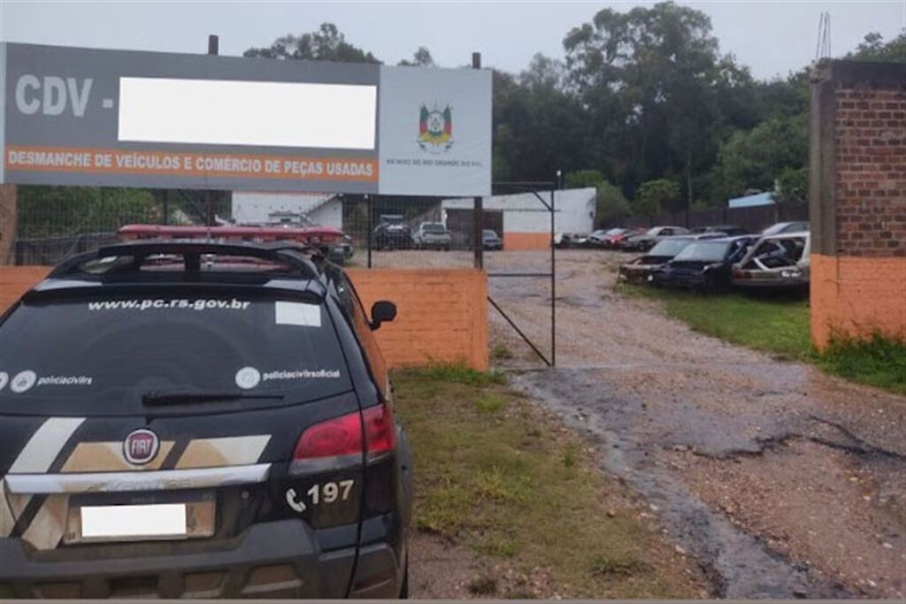 Polícia localiza em Canguçu veículo furtado de propriedade rural de São Sepé