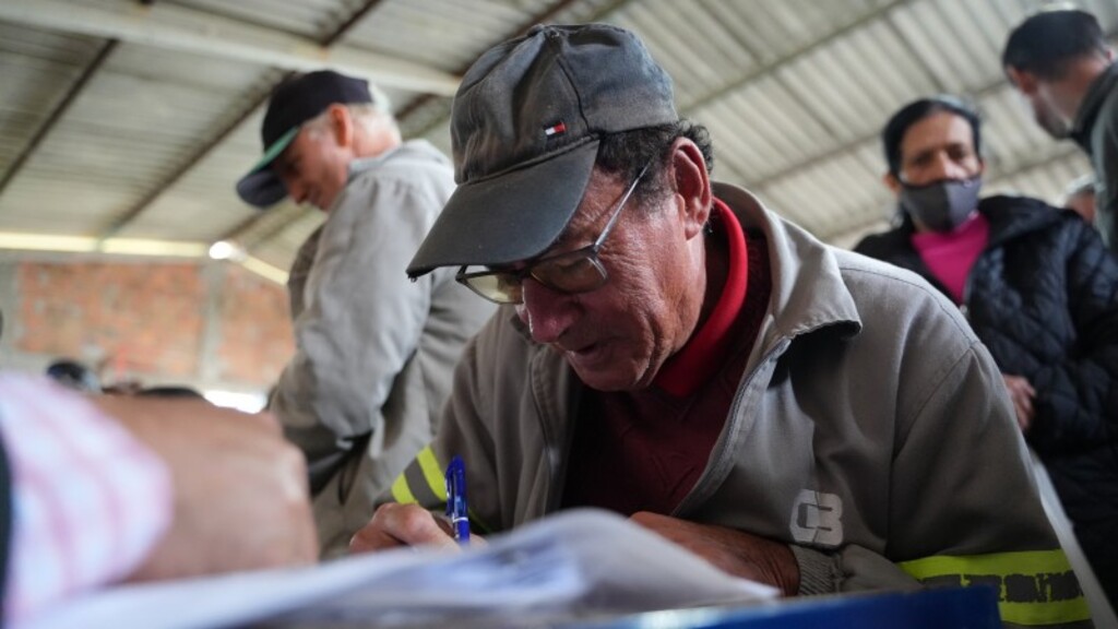 Cristiano Júnior/Ascom SDR - Força-tarefa da Secretaria de Desenvolvimento Rural e do Incra coletou assinaturas de mais de 700 famílias.