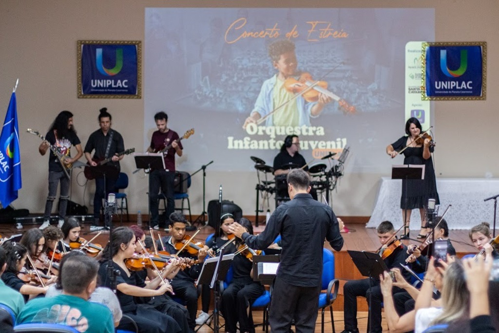 Café da Tarde Musical inaugura atividades da Orquestra Jovem de Lages