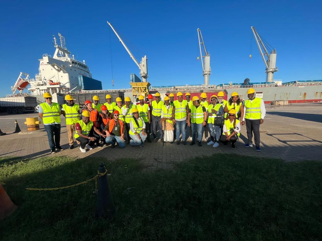 Foto: Portos RS - Porto de Rio Grande integrou a agenda dos visitantes africanos