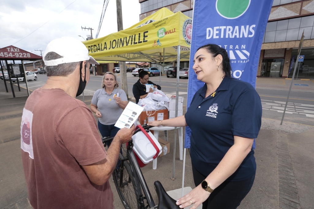 Passeios ciclísticos e blitz educativa integram programação do Maio Amarelo