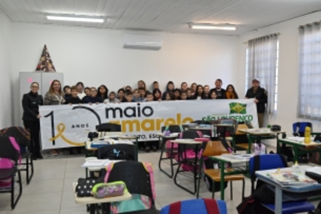 Campanha Maio Amarelo é tema de palestra