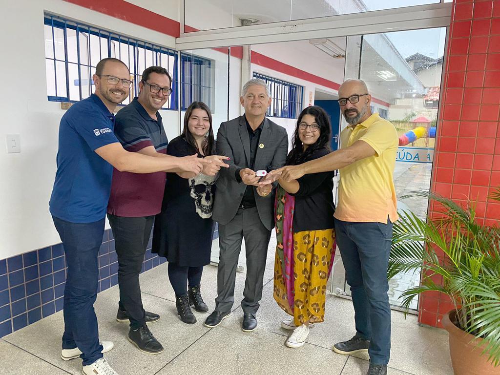 BOTÕES DE PÂNICO SÃO INSTALADOS NAS ESCOLAS MUNICIPAIS DE TORRES