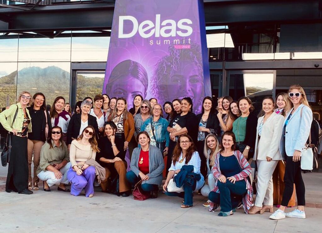 Mulheres empreendedoras da região norte participam do Delas Summit 2023 organizado pelo Sebrae SC