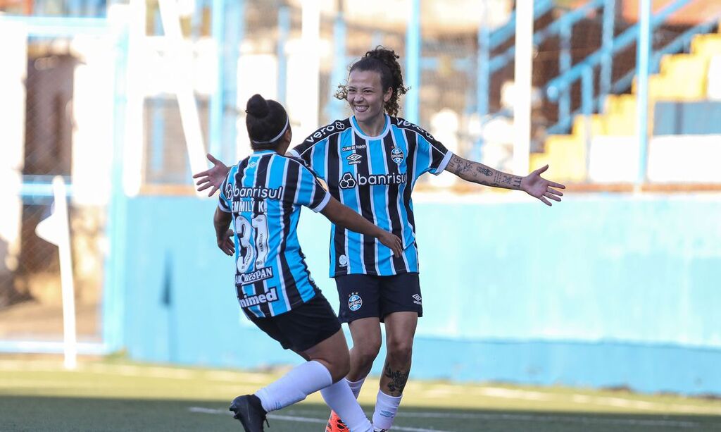 Grêmio supera Real Ariquemes na 11ª rodada do Brasileiro Feminino