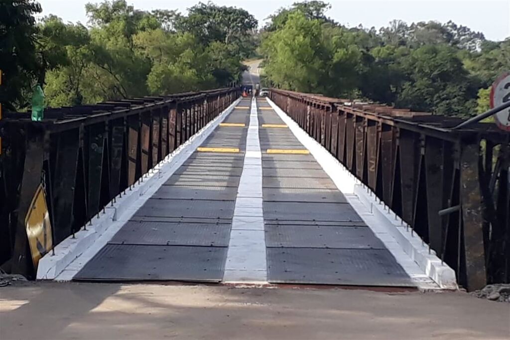 Trânsito será interditado na segunda e terça-feira na Ponte das Tunas, em Restinga Sêca