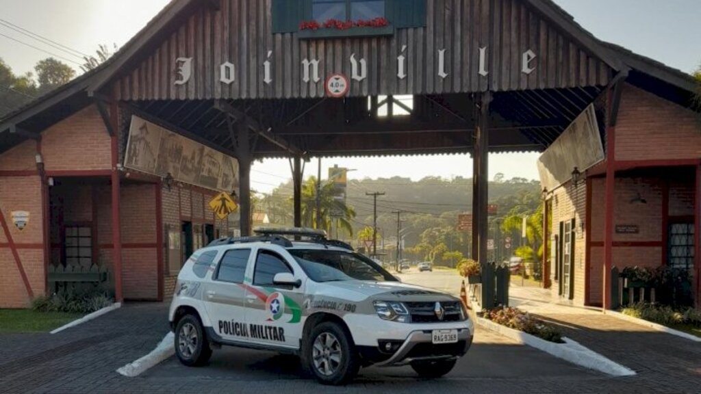 PM impede furto à casa lotérica em Joinville