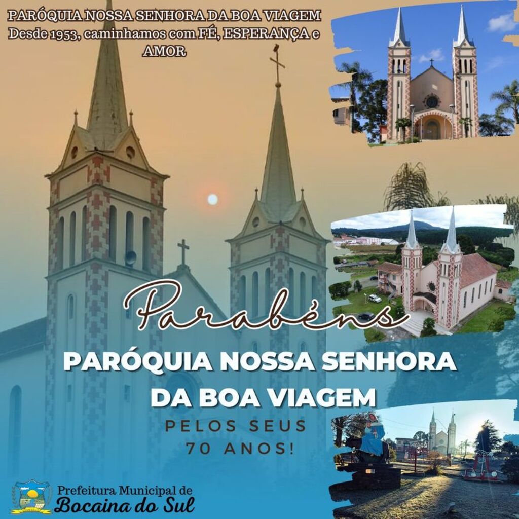 Paróquia Nossa Senhora da Boa Viagem completa 70 anos