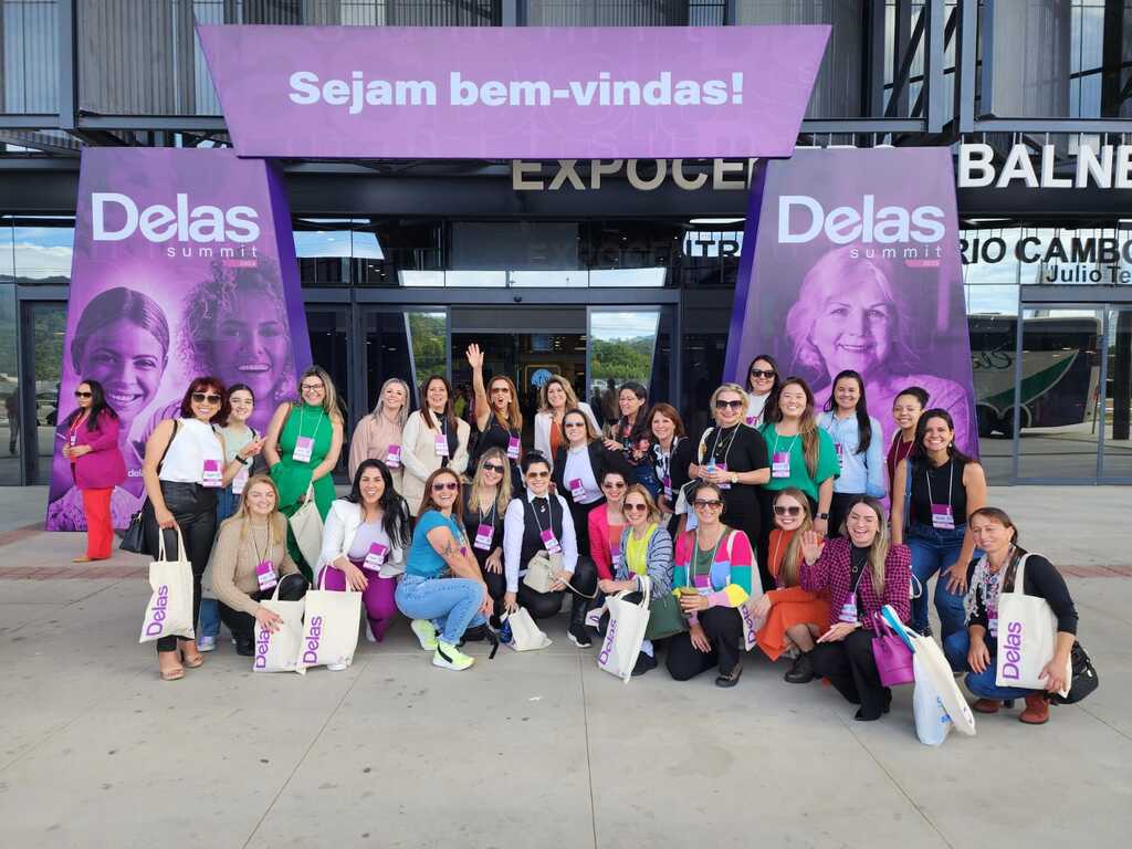 Mulheres da Serra também marcaram presença no Delas Summit, em Balneário Camboriú