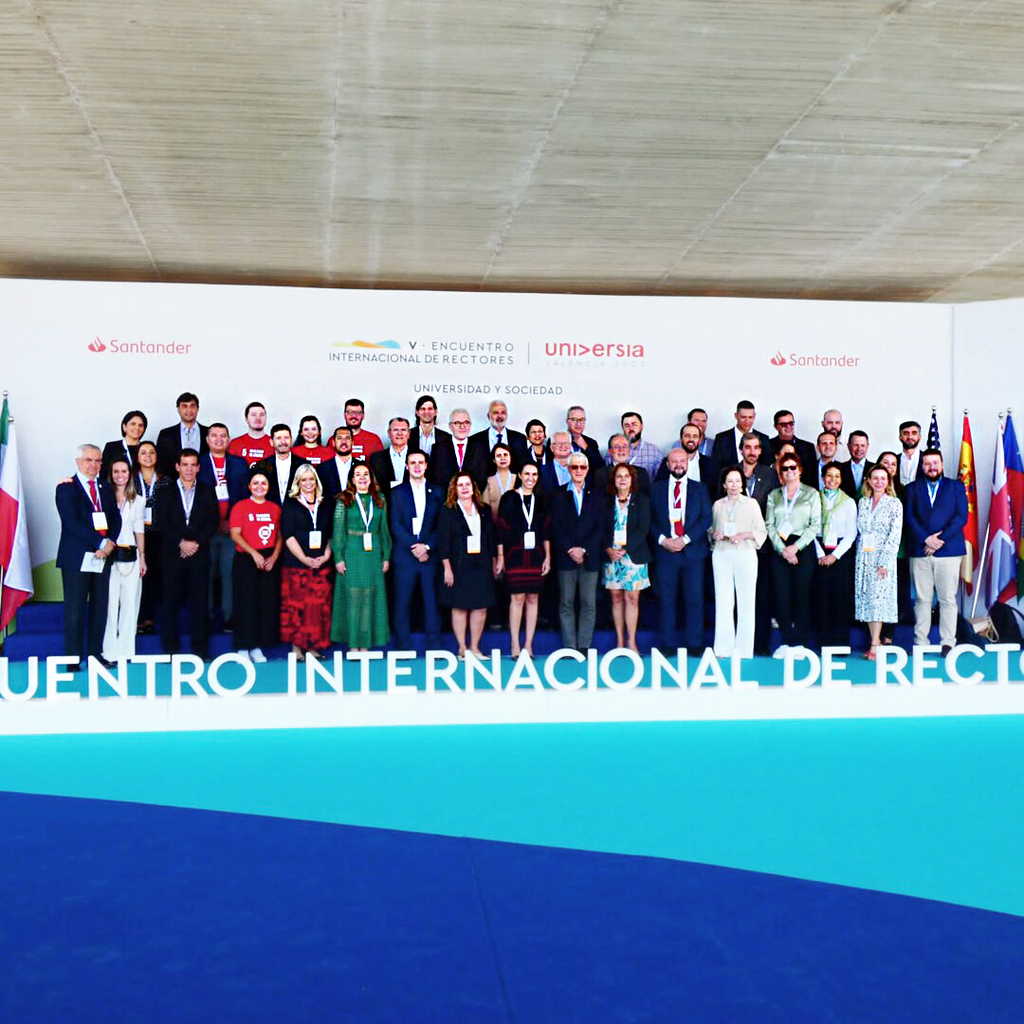 Unoesc participa do 5º Encontro Internacional de Reitores Universia, em Valência