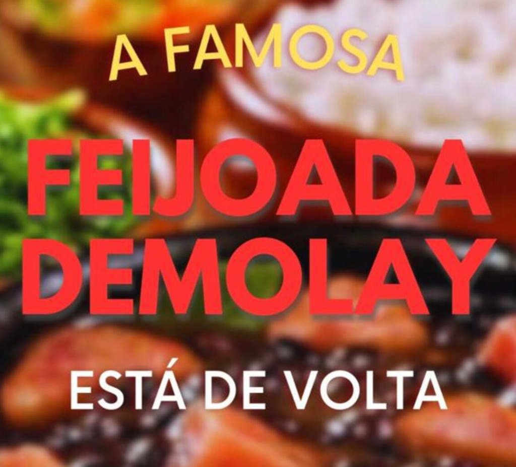 Tradicional Feijoada DeMolay será realizada neste sábado