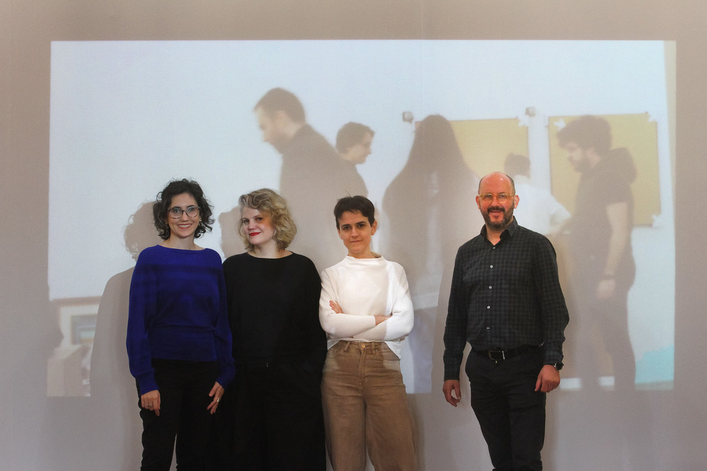 Fotos: Carlos Queiroz - DP - Raquel Vallego (E), Ana Avelar, Ana Roman e Lauer Santos integraram a comissão curatorial