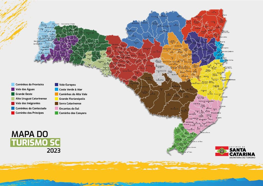 Santa Catarina ganha mais uma região turística