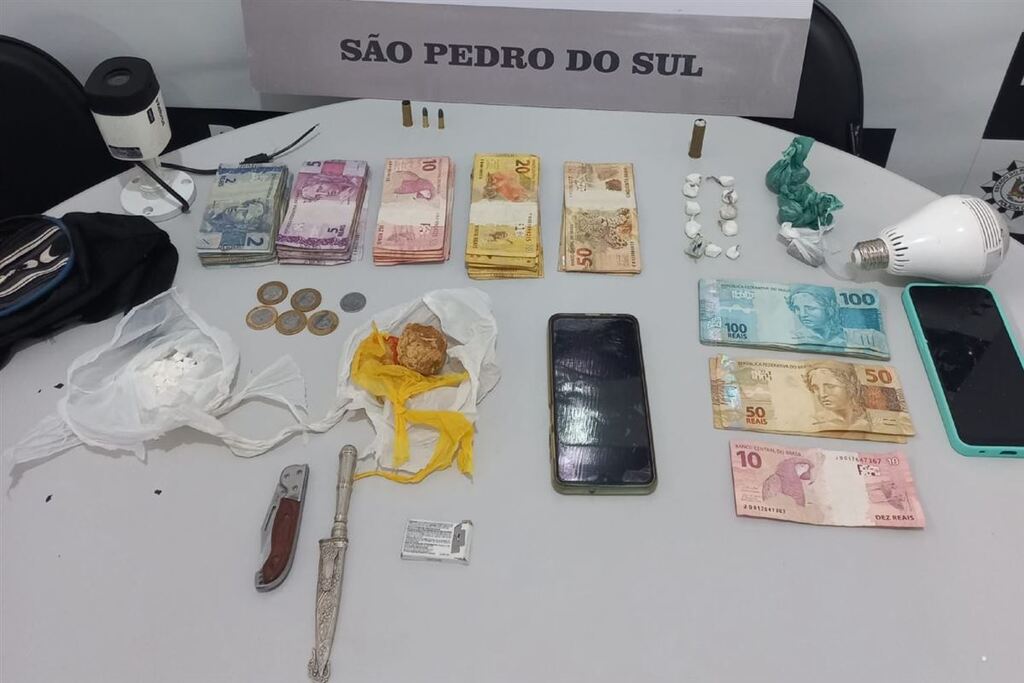 Sogro e nora são presos por tráfico de drogas em São Pedro do Sul