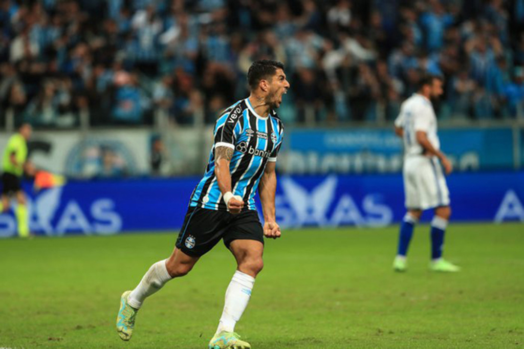  - Suárez marcou o gol de empate na Copa do Brasil