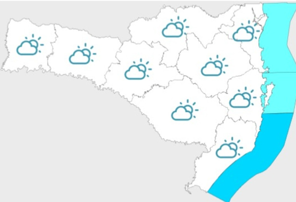 Confira a previsão do tempo para o início desta semana